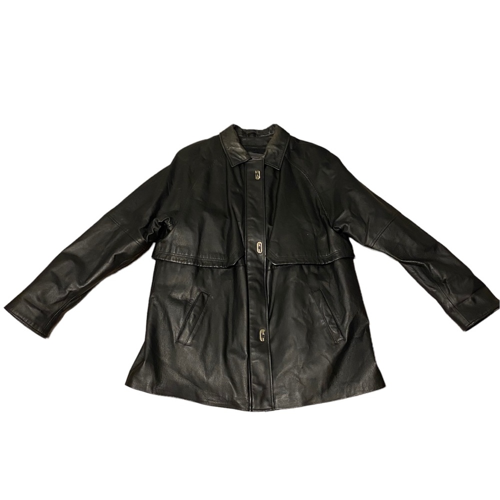 Croft & Barrow Plus Size Leather Jacket